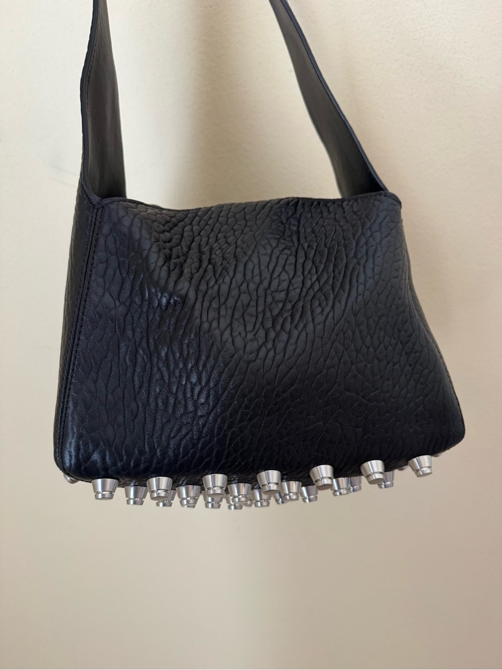Alexander Wang Medium Rex Shoulder Bag Black Leather - Picture 6 of 12
